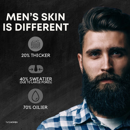 Coffee & Charcoal Face Mask | Beard Comb | COMBO PACK | For Men - Veraku
