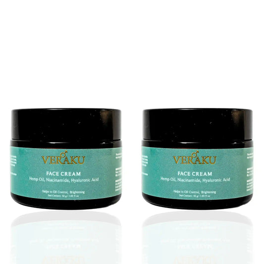 Skin Brightening Face Cream (Pack of 2) | COMBO PACK | For Men - Veraku