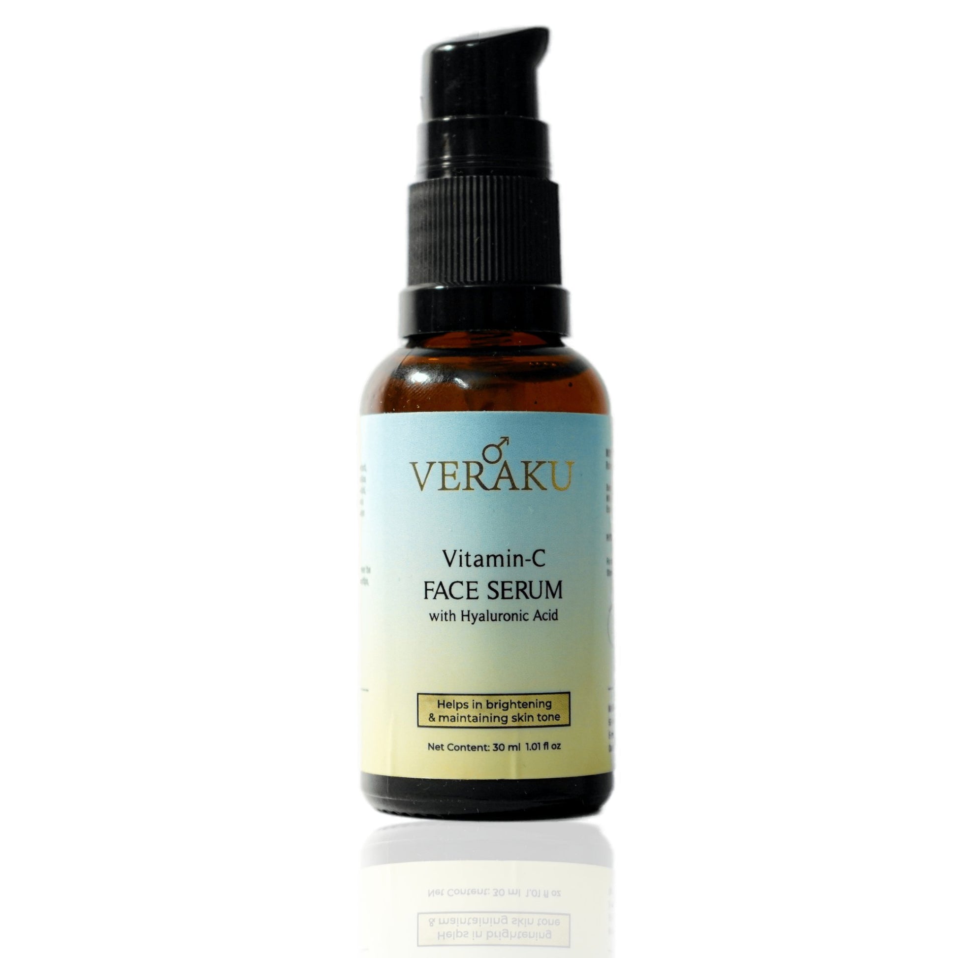Vitamin-C Face Serum with Hyaluronic Acid - Veraku